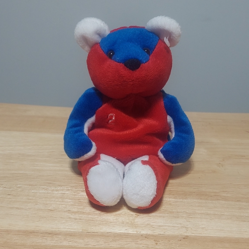 Vintage 1999 Salvino’s Bammers Derek Jeter #2 New York Yankees 4th of July Bear